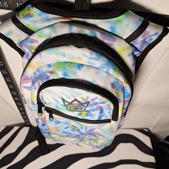NWT Crazy Crowns Hydration Backpack with bladder - tie dye - NEW main image 7